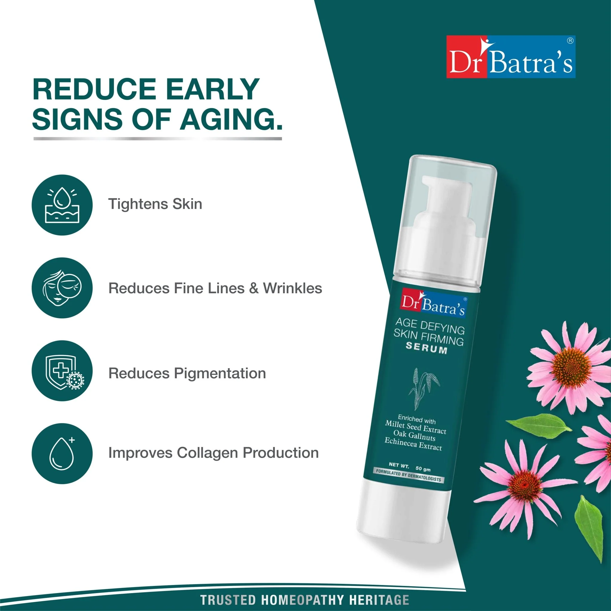 Age Defying Skin Firming Serum | Suitable for Men & Women - Image 3