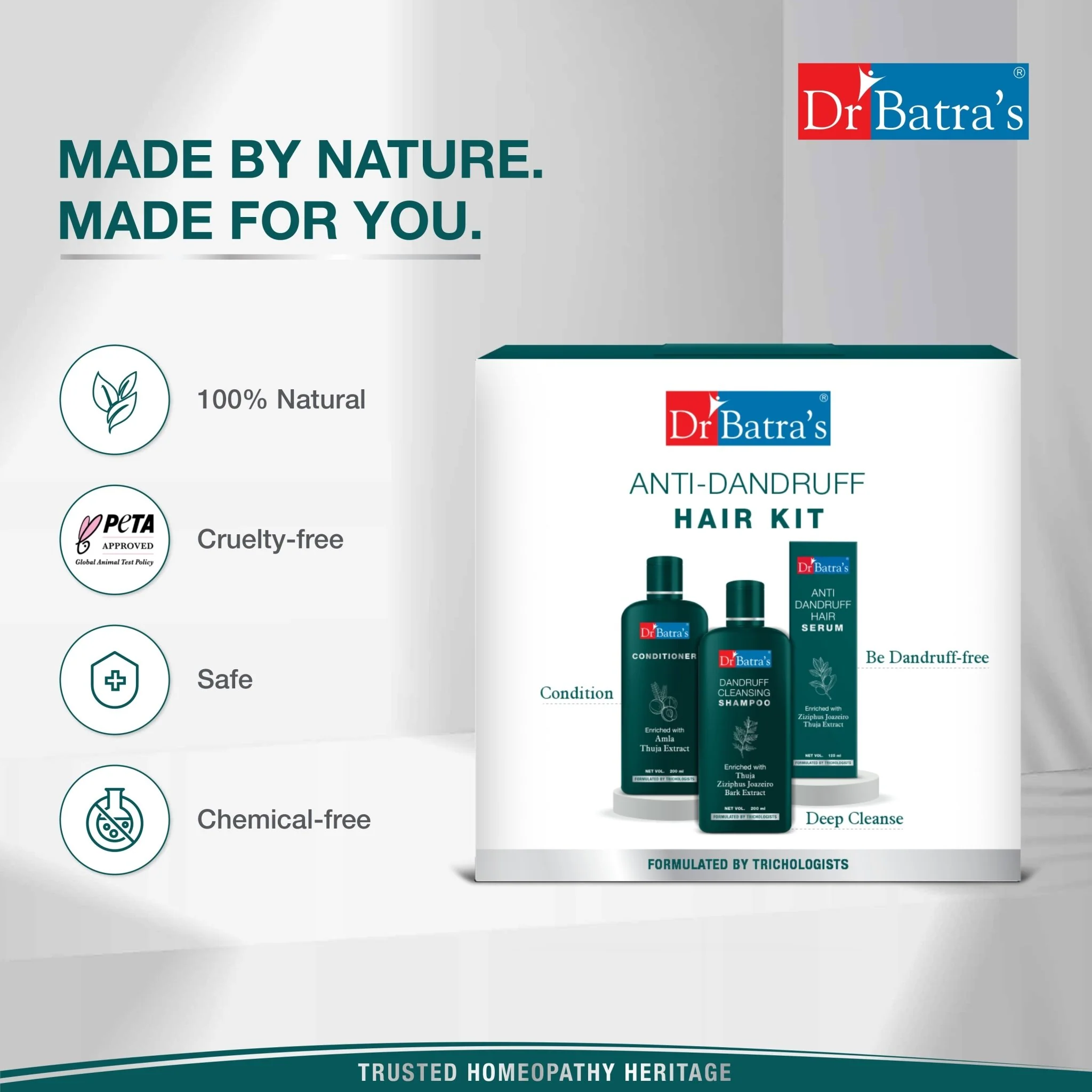 Anti Dandruff Hair Kit - Dr Batra's - Image 5