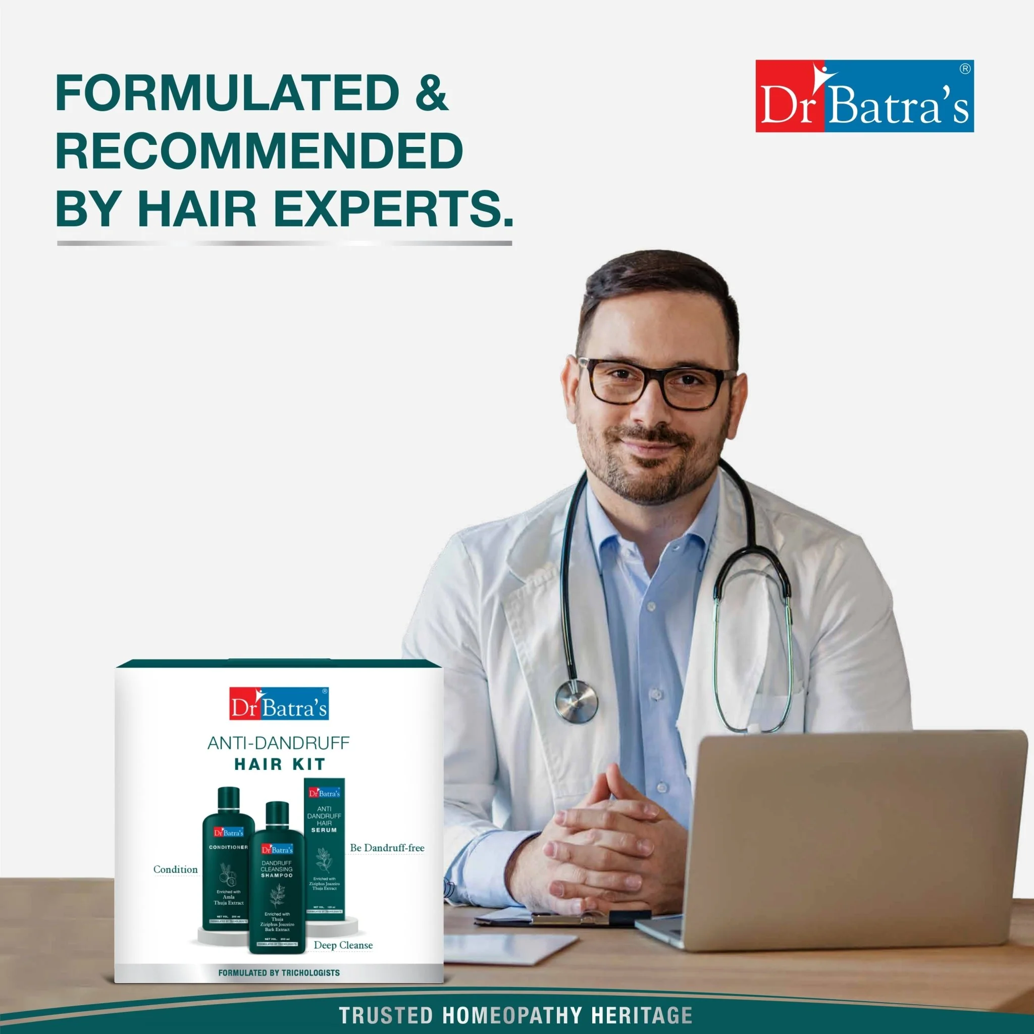 Anti Dandruff Hair Kit - Dr Batra's - Image 6