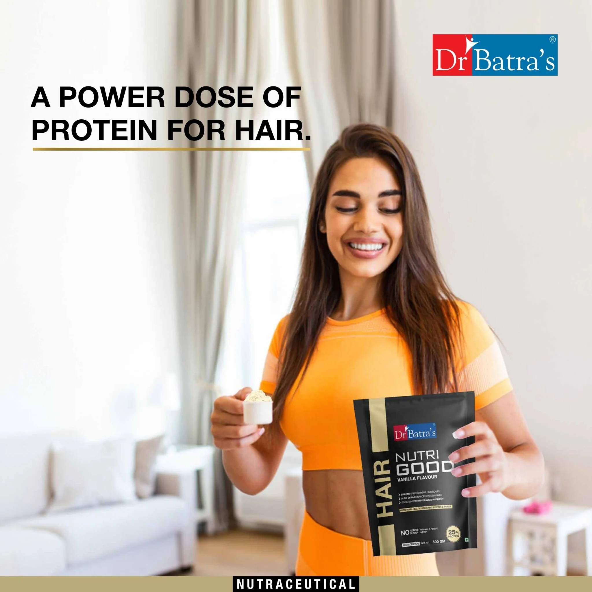 NutriGood 500g Vanilla Powder – Supports Scalp Health, Nourishes Hair Roots & Promotes Growth | For Men & Women - Image 5