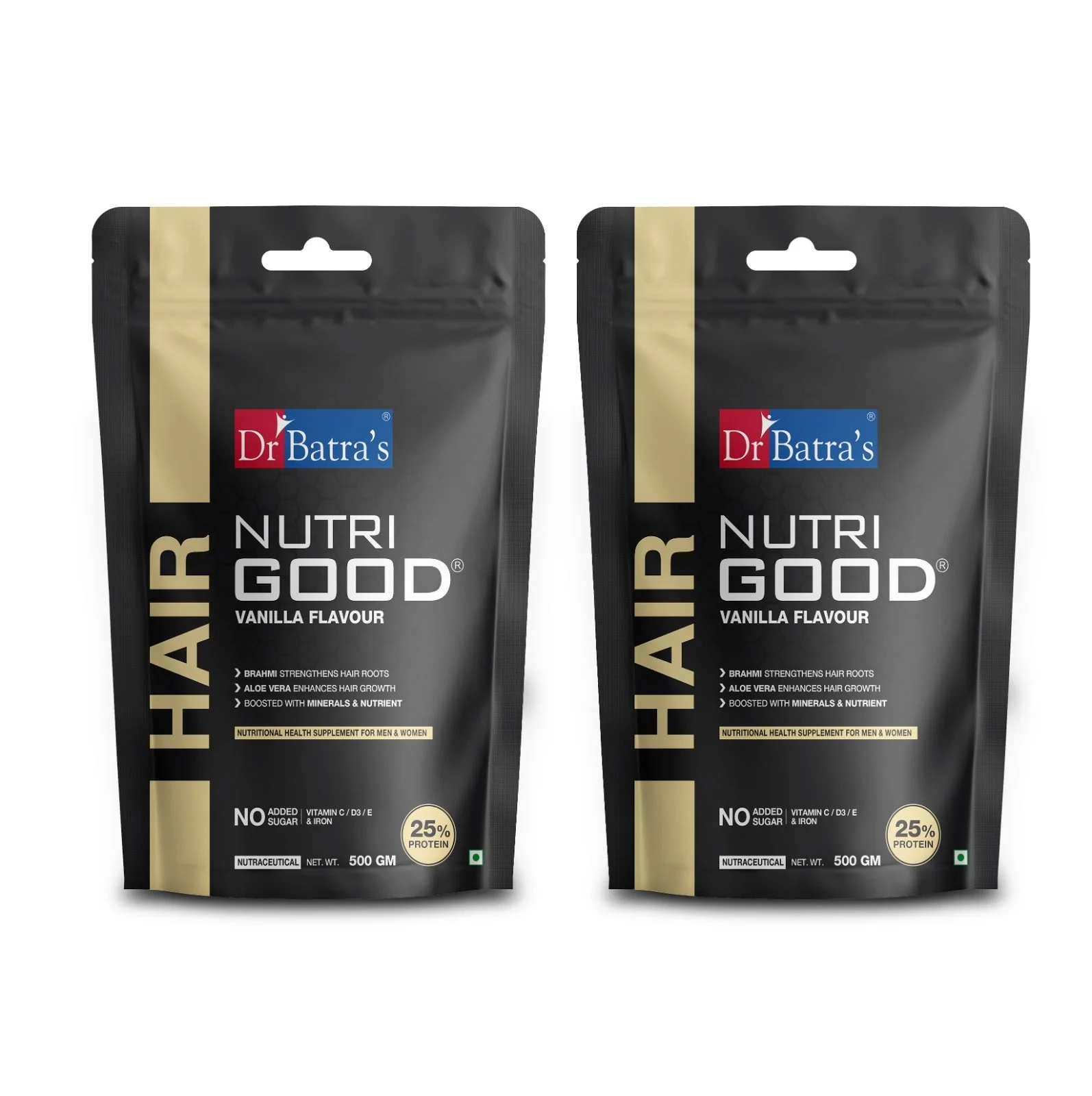 NutriGood 500g Vanilla Powder – Supports Scalp Health, Nourishes Hair Roots & Promotes Growth | For Men & Women - Image 8