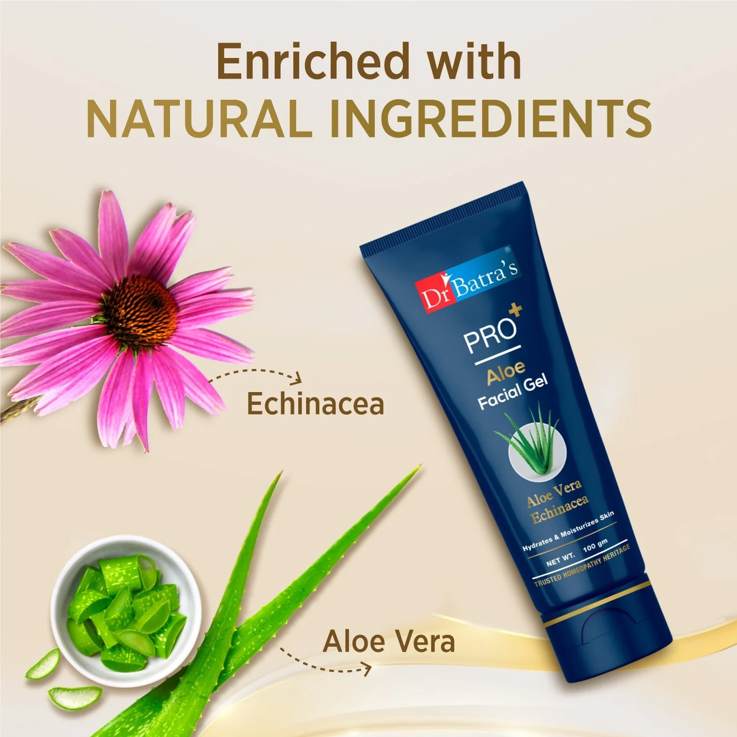 Dr. Batra's PRO+ Aloe Facial Gel - Image 6