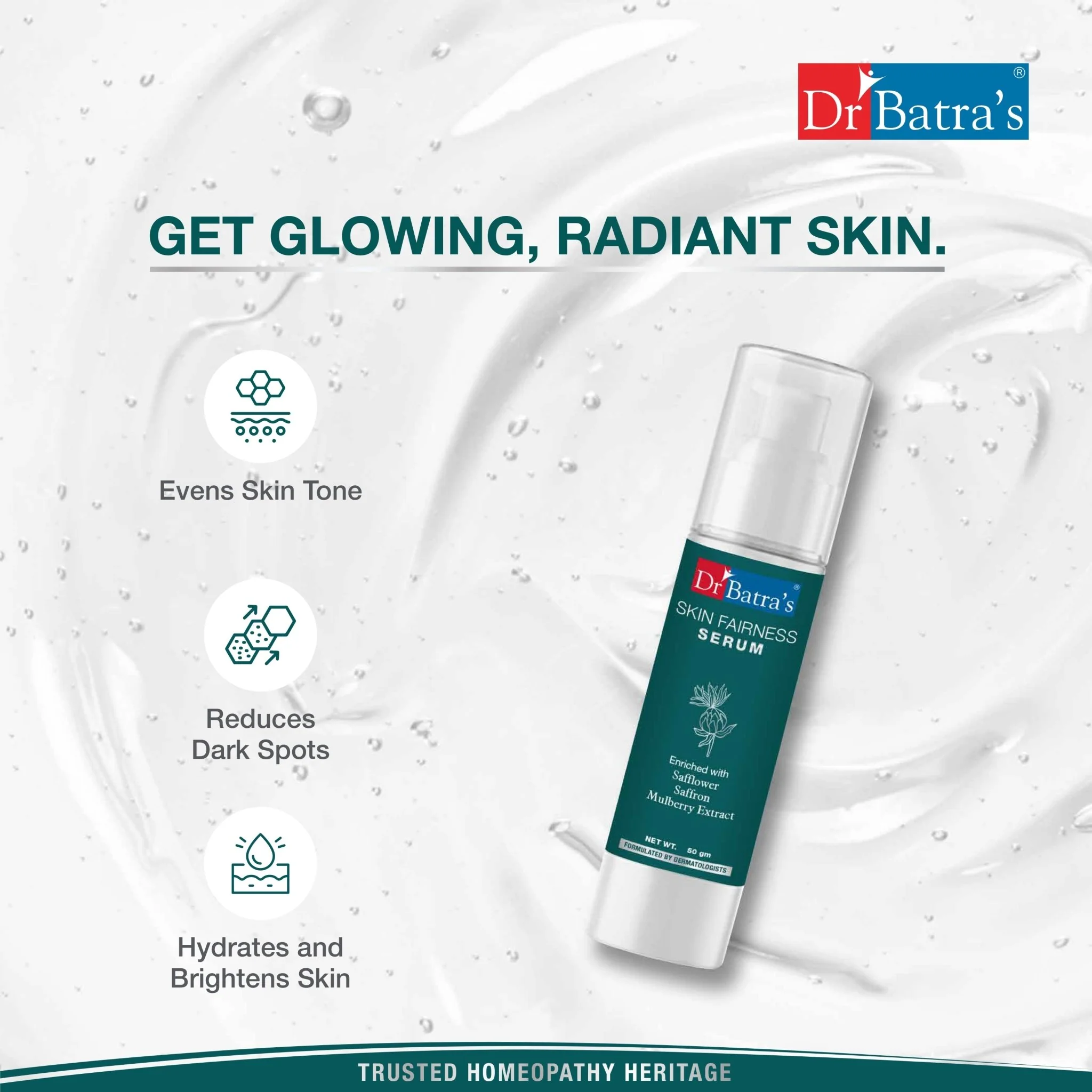 Dr Batra's Skin Glowing Serum-50 gm - Image 3