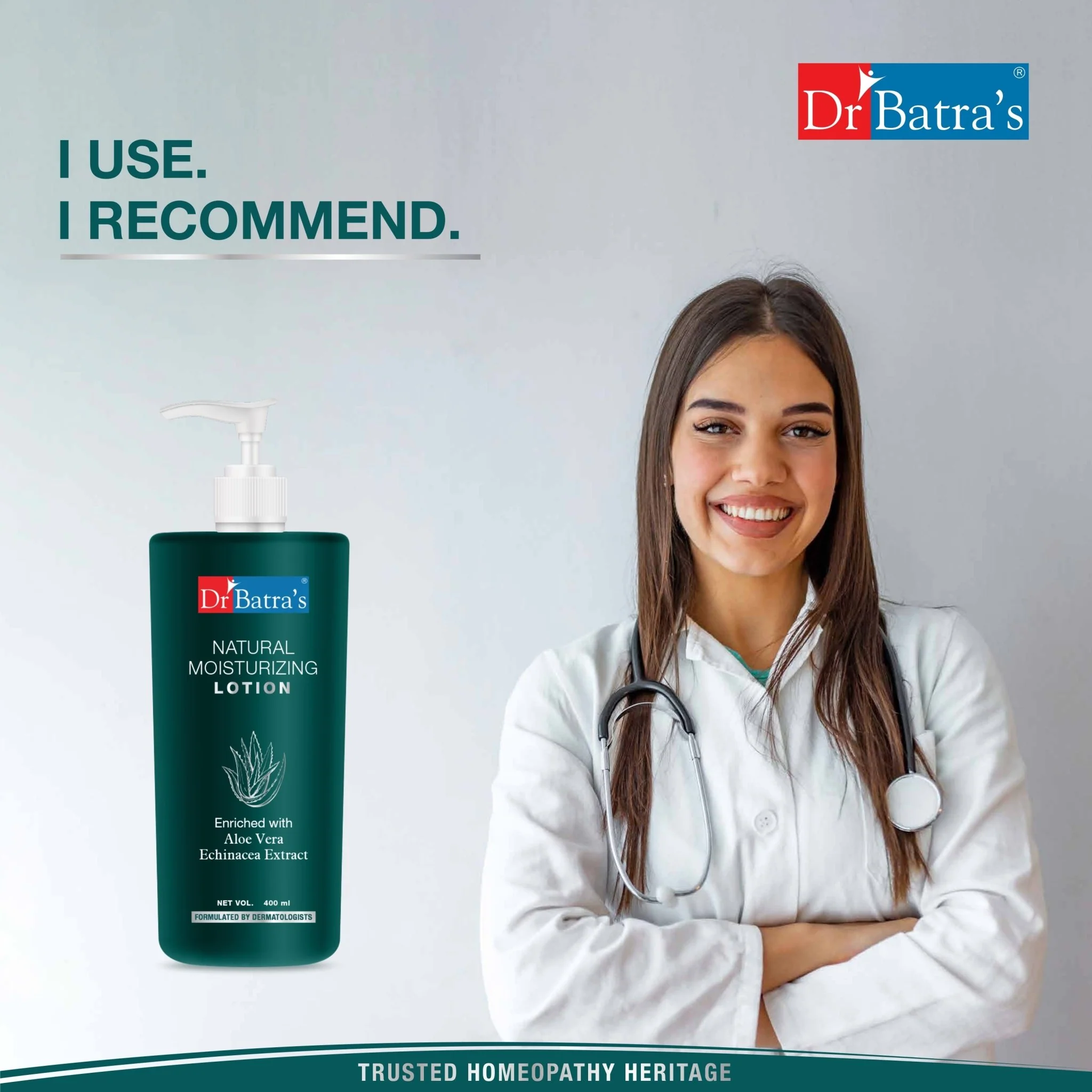 Dr Batra's Natural Moisturizing Lotion with Echinacea & Aloe Vera | Hydrating & Soothing Skin Lotion | Enriched with Olive Oil for Smooth, Radiant, & Itch-Free Skin | - Image 7