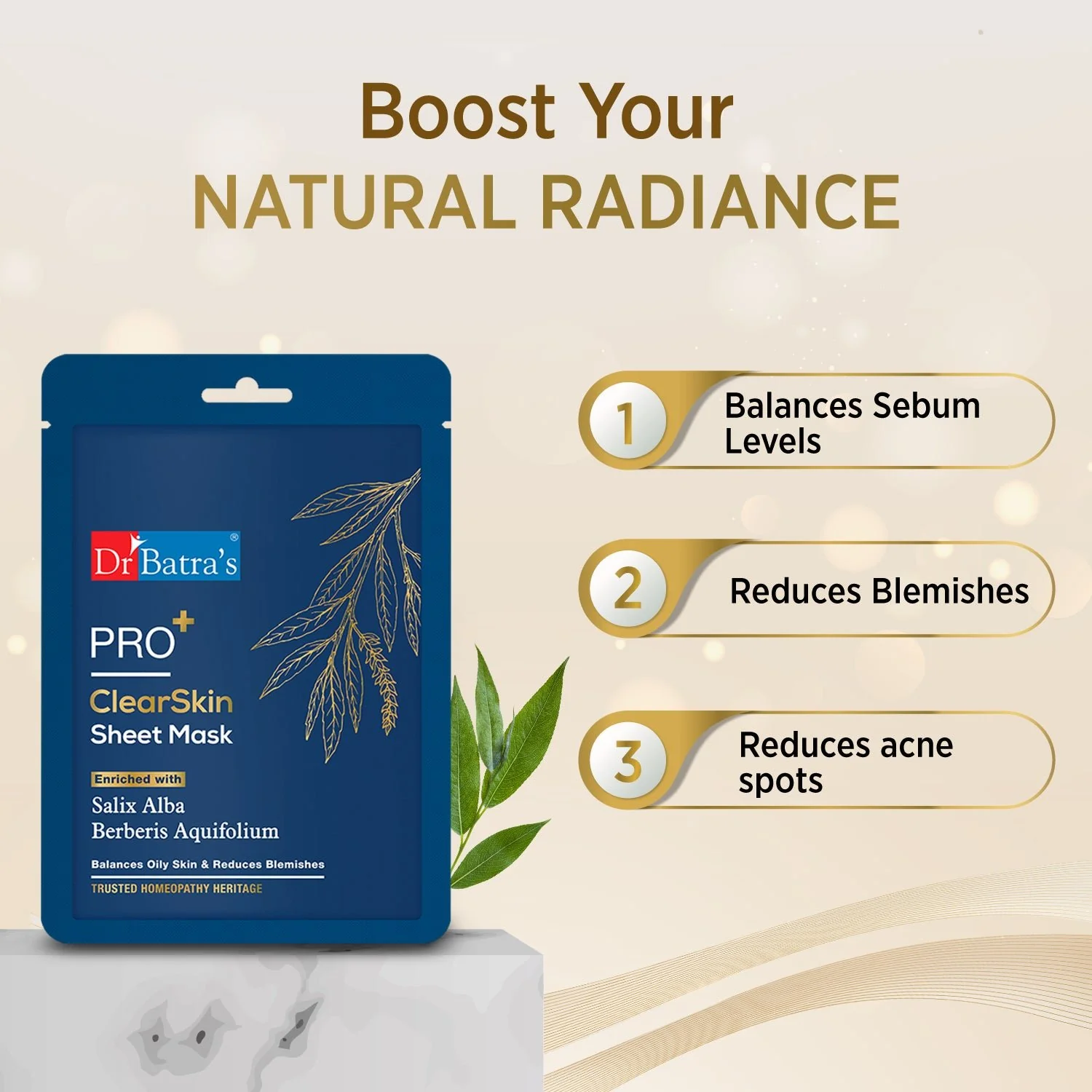 Dr Batra’s- PRO+ ClearSkin Face Sheet Mask - Image 6