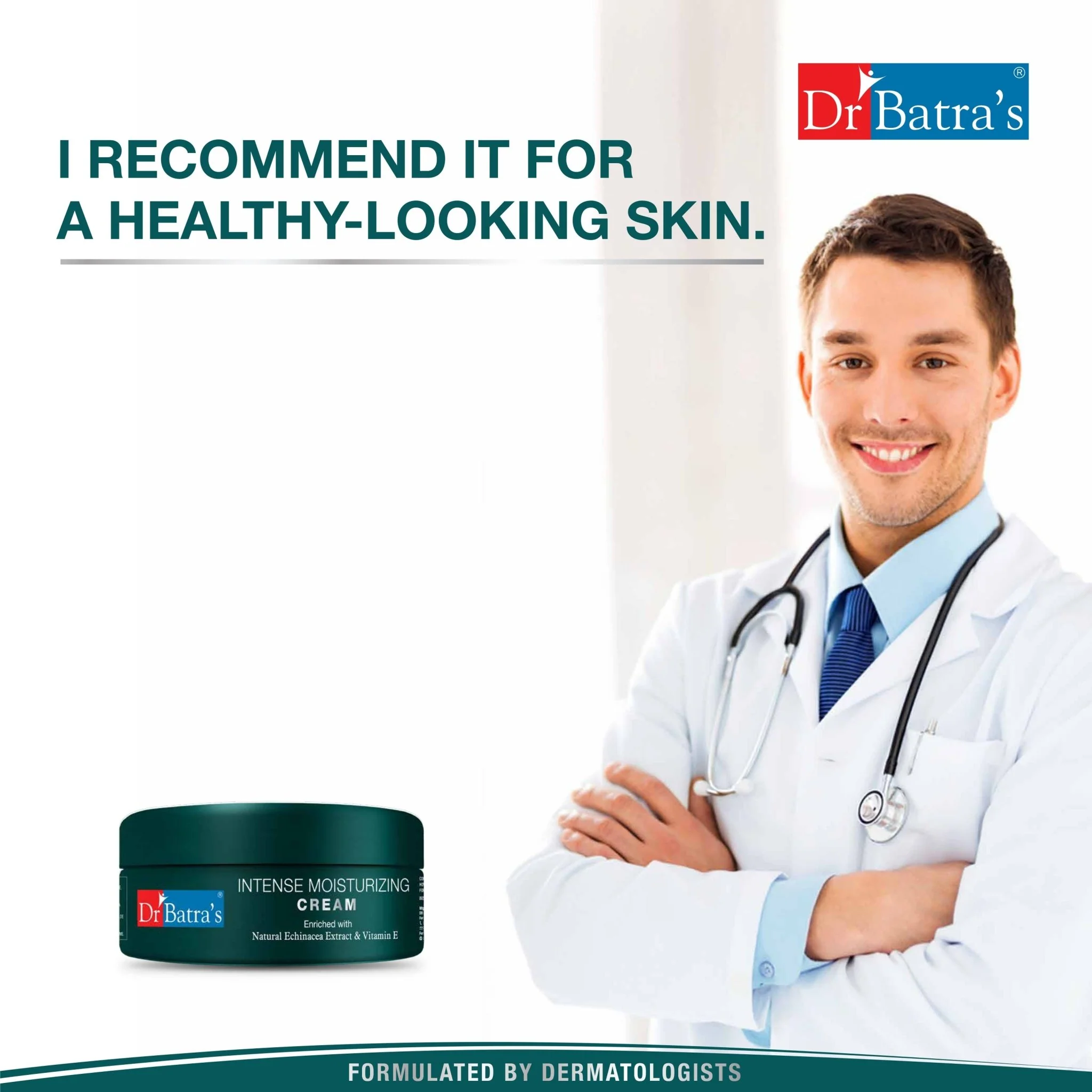 Dr Batra’s Intense Moisturizing Cream | Enriched with Echinacea & Vitamin E | Deep Hydration, Nourishes & Protects Dry Skin | 100 g - Image 7